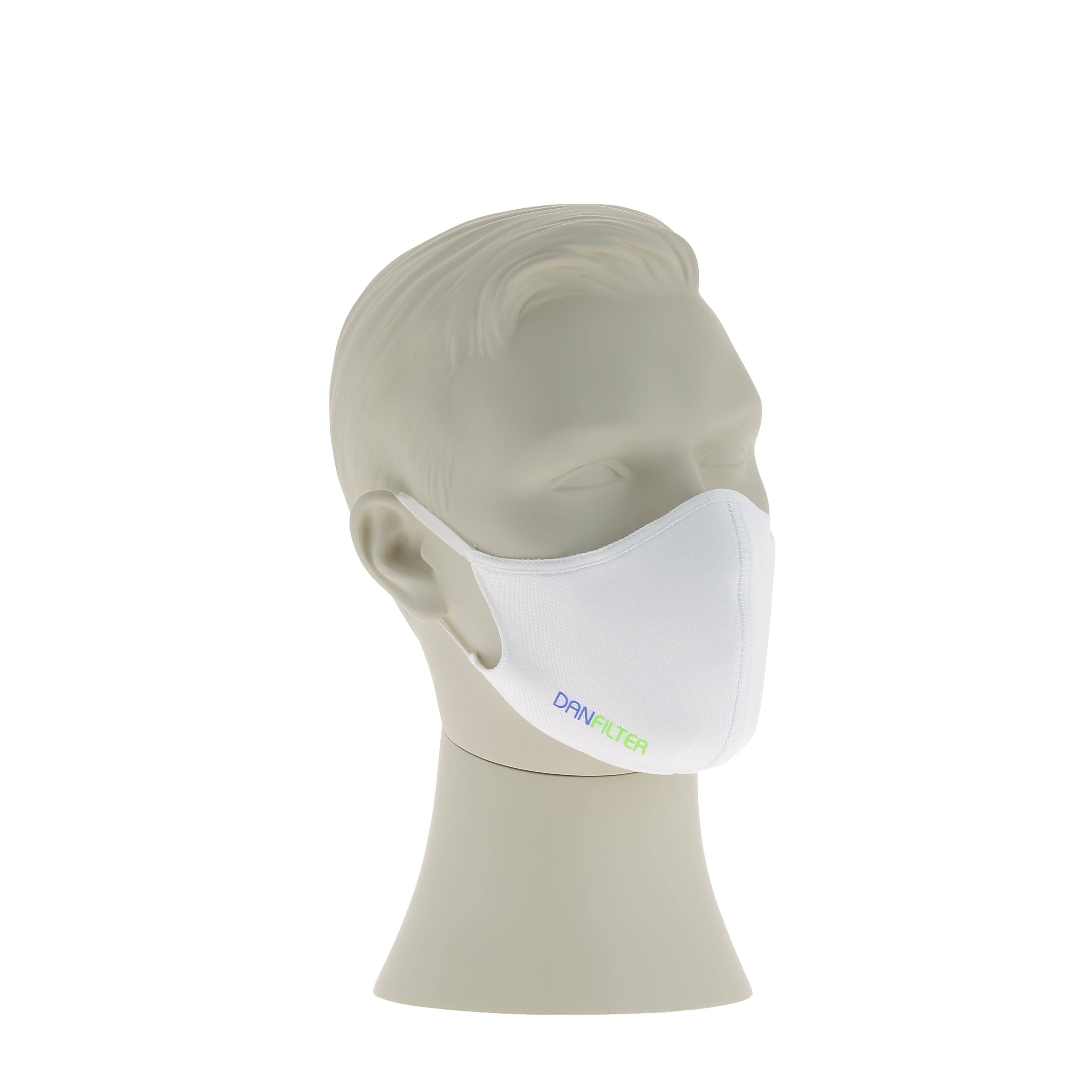 Danfilter C-19 Munskydd med ficka (VIT)